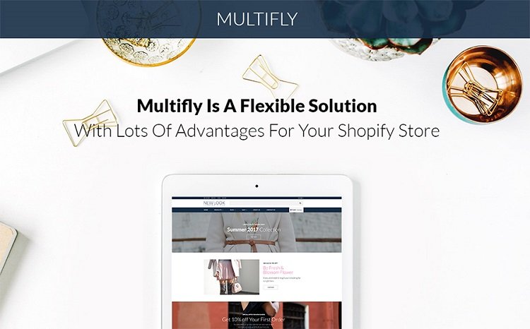 Multifly - Shopify Template Design