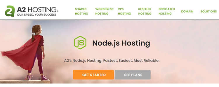 A2Hosting Node js