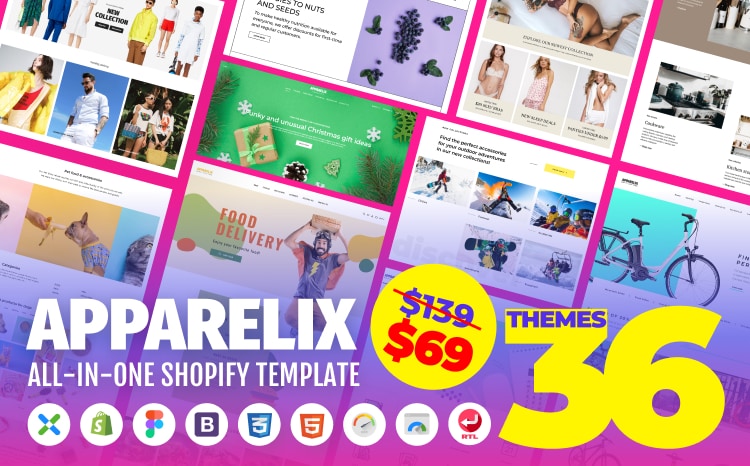 Apparelix - Clean Multipurpose Shopify Theme