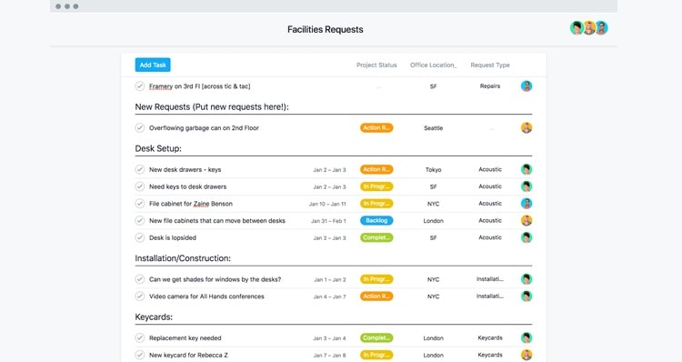 Quick Look at Asana