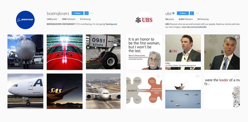 B2B brands that are rocking Instagram.