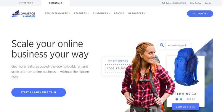 BigCommerce Online Store Builder - Essential Plan