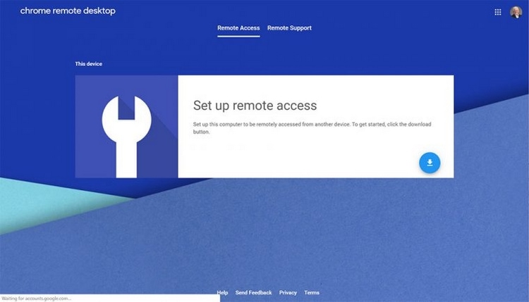 Chrome Remote Desktop