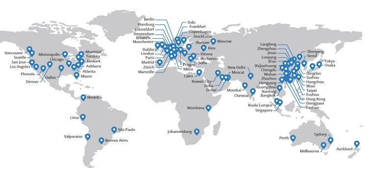 Cloudflare server network