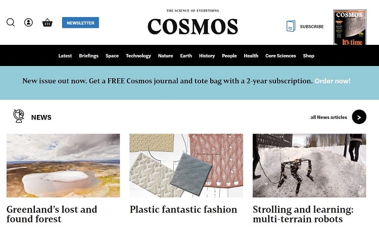 Cosmos - WooCommerce Example