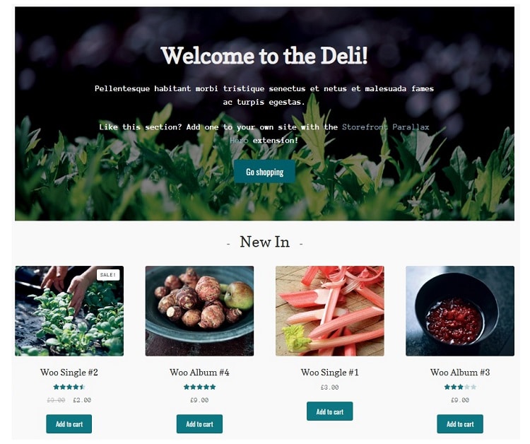 Deli Storefront - WooCommerce Templates