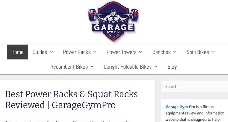 GarageGymPro - A niche site focusing on bodybuilding was sold for $110,000 on Flippa