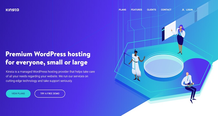 For managed WordPress hosting, look no further, Kinsta is certainly one of the recommended choices to GoDaddy.