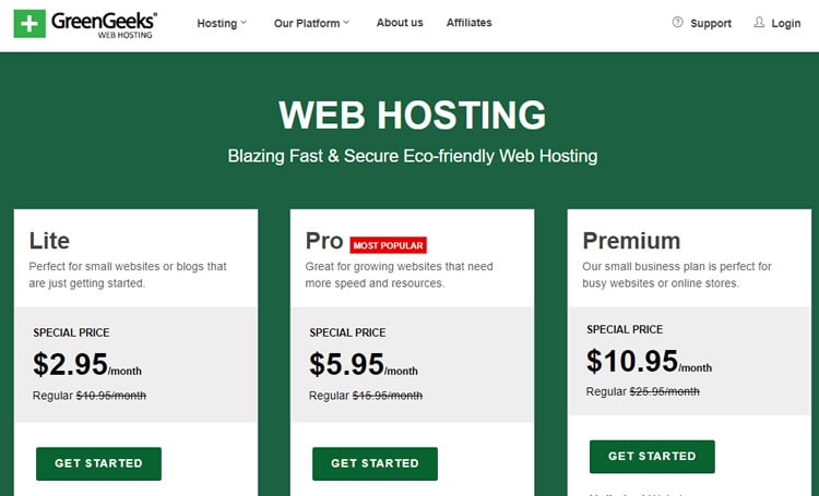 GreenGeeks - Cheap Web Hosting Solution to Consider