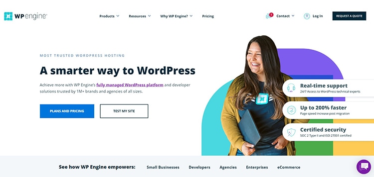 WP Engine shines in its WordPress-centric offerings with a powered Cloudflare CDN.