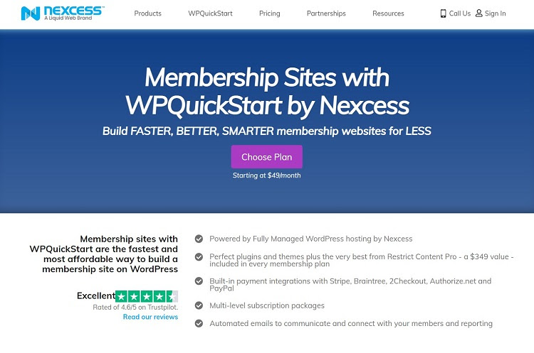Membership Site Platforms - Nexcess
