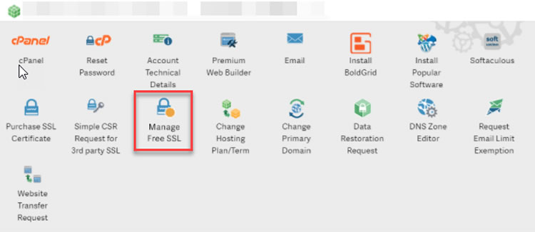 step 1 - installing auto ssl at inmotion hosting - important for business websites
