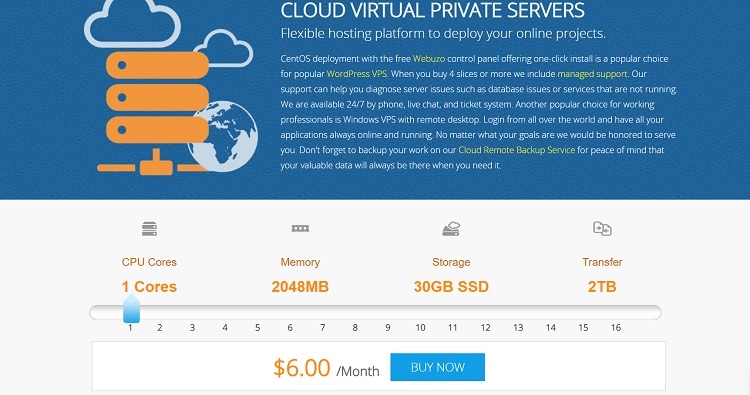 Interserver VPS is an alternative to Cloudways