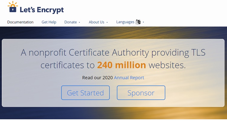 Let’s Encrypt SSL - The most famous free SSL provider in the market.