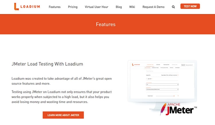 Loadium - JMeter Load Testing