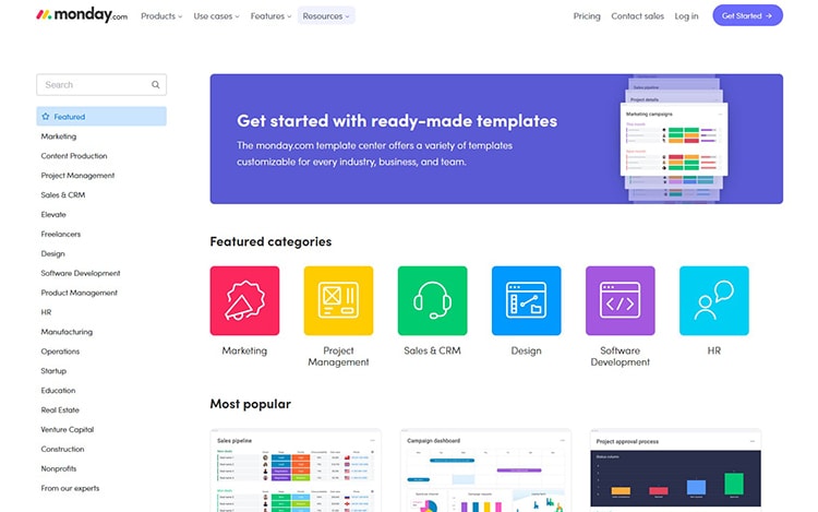 Over 200 customizable templates for you to use.