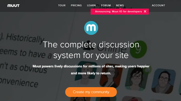 Forum Platform Tool - Muut