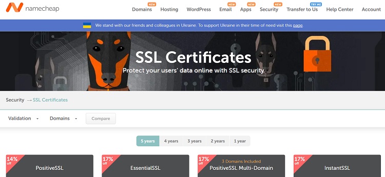 Namecheap SSL - Cheap basic SSL for individual bloggers and webmasters