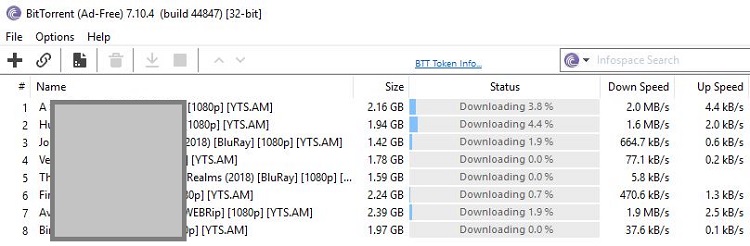 Stable torrenting