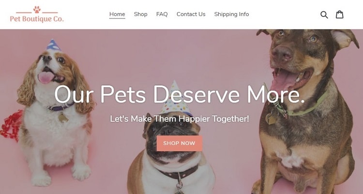 The asking price for PetBoutique - an eCommerce website in the pet niche is $275,000