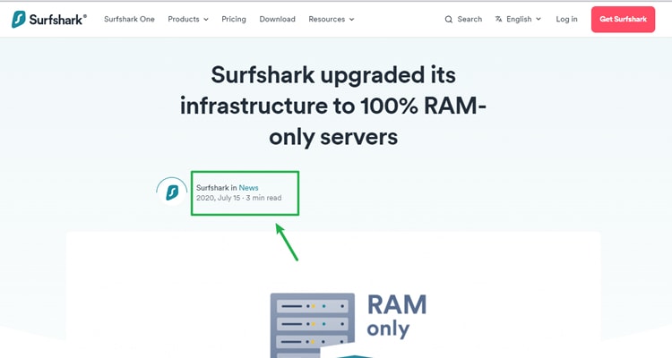 Surfshark upgraded its infrastructure to 100% RAM-only servers
