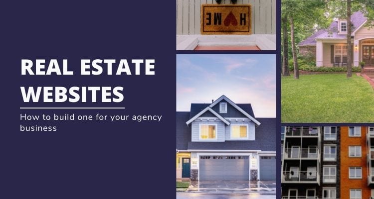 Build a website for your real estate agency
