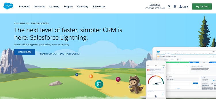 Salesforce Lightning - PaaS example