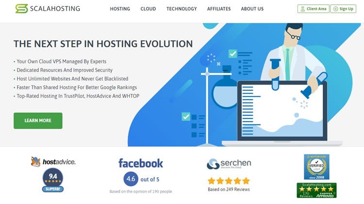 ScalaHosting - Good VPS Hosting