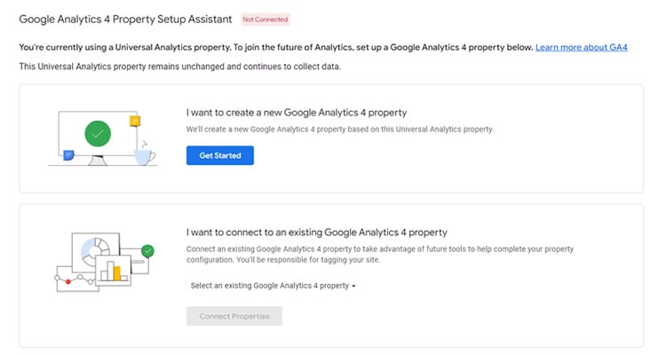 Setting up Google Analytics 4