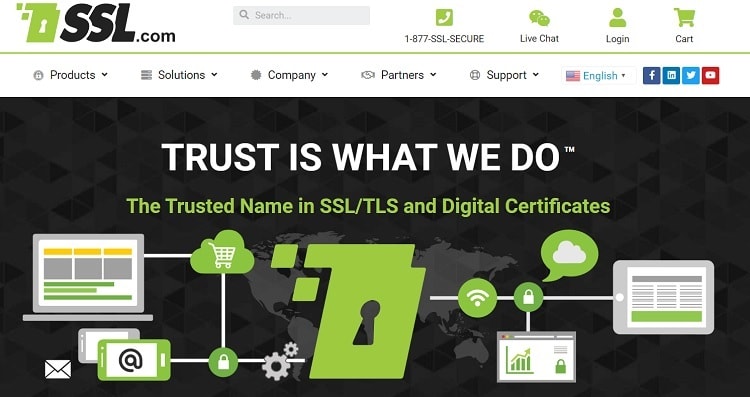 SSL.com - Cheap SSL, TLD, and digital certificates provider