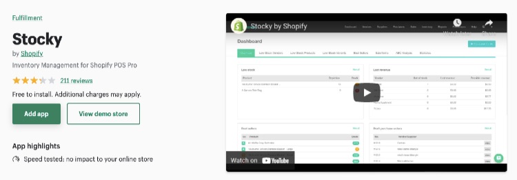 Stocky: Free Shopify Apps to Grow Your Online Business