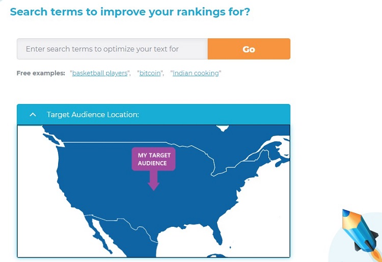 The targeting system is as easy as moving an interactive map, but it seems a little inaccurate for my liking