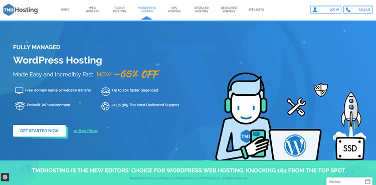 TMD Hosting WP Hosting Deal