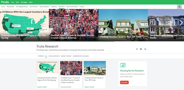 Trulia - Property Market Research