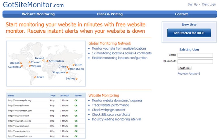 Got Site Monitor