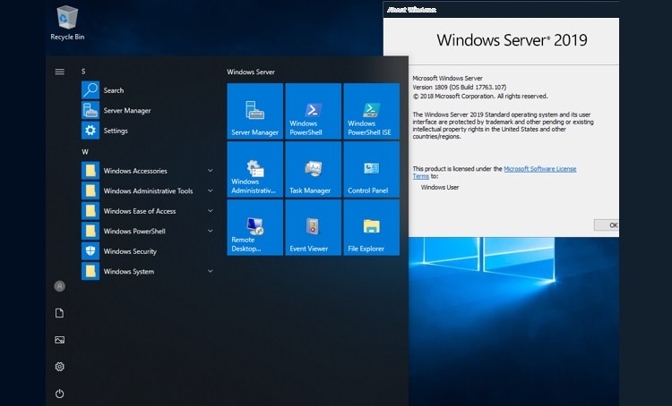 Windows Server operating system by Microsoft designed specifically for servers.