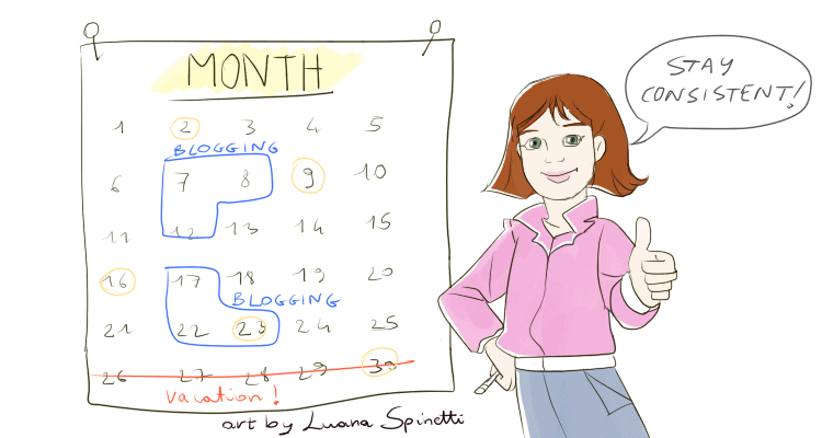 Blog Calendar Helps To Stay Consistent